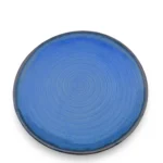 Blu Veloce – Blue ceramic plate from ceramic plate set