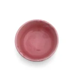 Rosa Pura ceramic serving bowl with soft pink design, ideal for elegant table settings