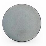 Piatto di Muschio – Moss green ceramic plate for dining