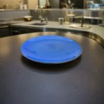 Blu Stella – Starry blue ceramic dinner plate for elegant dining