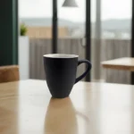 Midnight Infuso ceramic mug with a dark, sophisticated design
