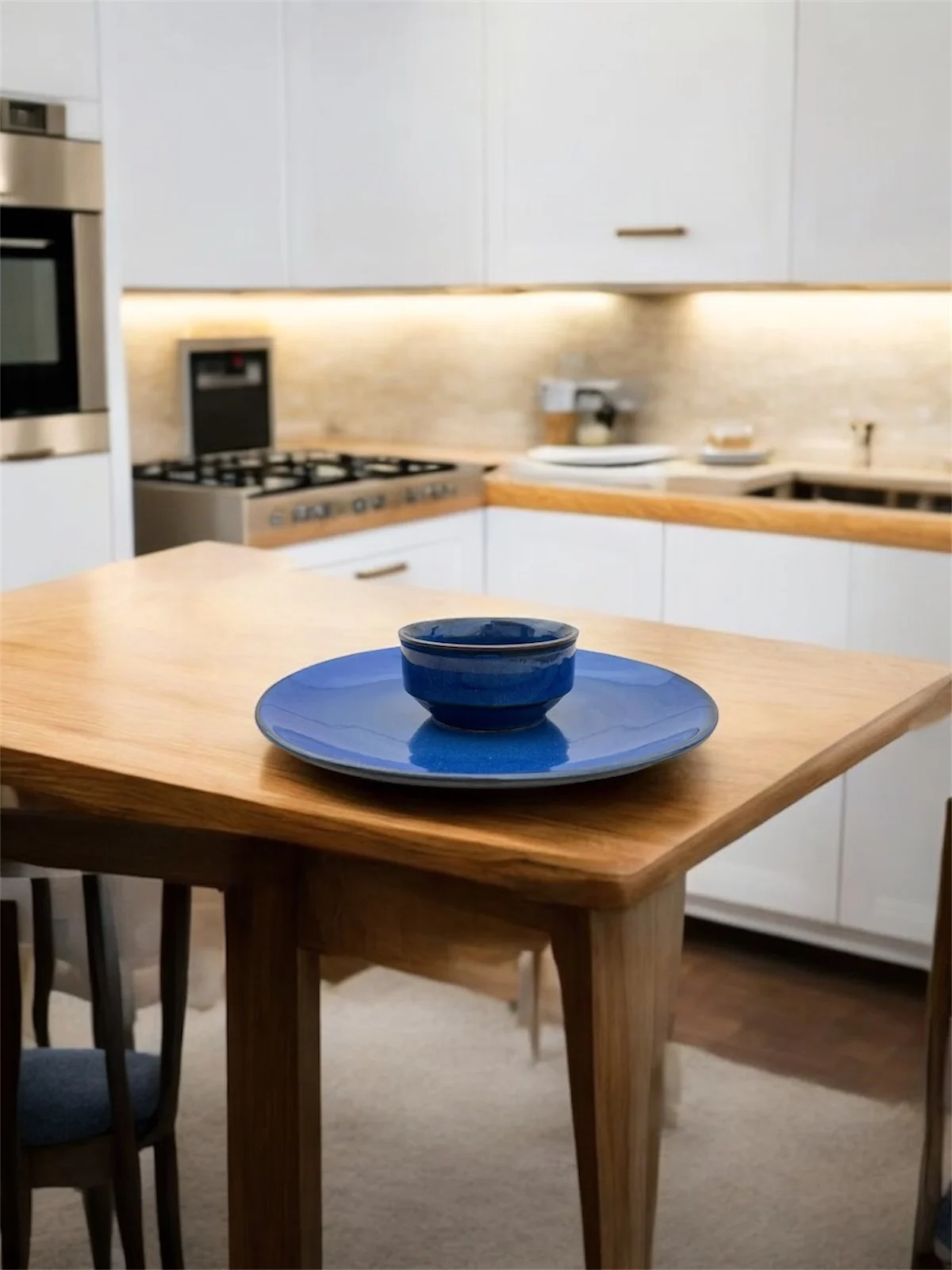 Rustico Lucido dinner set under 1000 with a glossy rustic finish, perfect for family dining