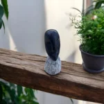 Volti Sacri is a divine white mini sculpture reflecting purity and calm. Crafted in fine stone, it’s the perfect spiritual decor piece for meditative spaces, altars, and modern homes.