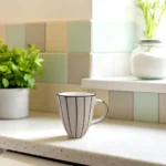 The Stella Night ceramic cup brings the beauty of the night sky to your daily coffee or tea routine. Featuring a delicate celestial star design, this ceramic cup adds a touch of elegance and magic to every sip. Whether you're enjoying tea or coffee, the Stella Night cup offers style and sophistication for your kitchenware collection.