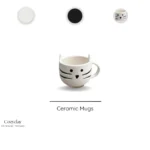 Miao Magico Ceramic Coffee Cup – Playful Cat Design for Cat Lovers