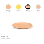 Sol Plate – Yellow Ceramic Plate from ceramic dinner plate set
