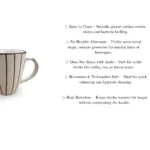 Zodiaco ceramic coffee mug with zodiac-inspired design for astrology lovers