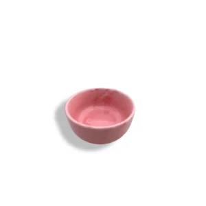 Rosa Pura ceramic serving bowl with soft pink design, ideal for elegant table settings